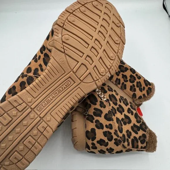 Skechers Women's Wide Fit Animal Print Ankle Booties Size 9 NEW!!! - Picture 8 of 8